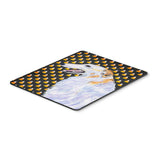 Caroline'S Treasures Mouse/Hot Pad/Trivet, Borzoi Candy Corn Halloween Portrait (Ss4268Mp)