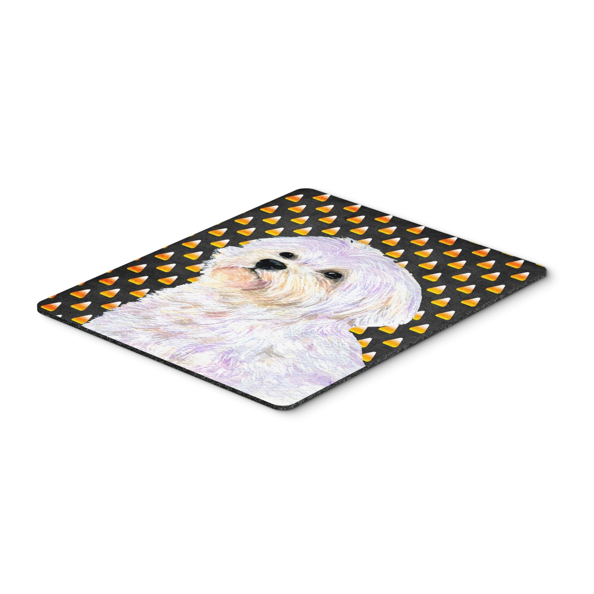 Caroline'S Treasures Mouse/Hot Pad/Trivet, Maltese Candy Corn Halloween Portrait (Ss4274Mp)