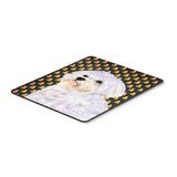 Caroline'S Treasures Mouse/Hot Pad/Trivet, Maltese Candy Corn Halloween Portrait (Ss4274Mp)