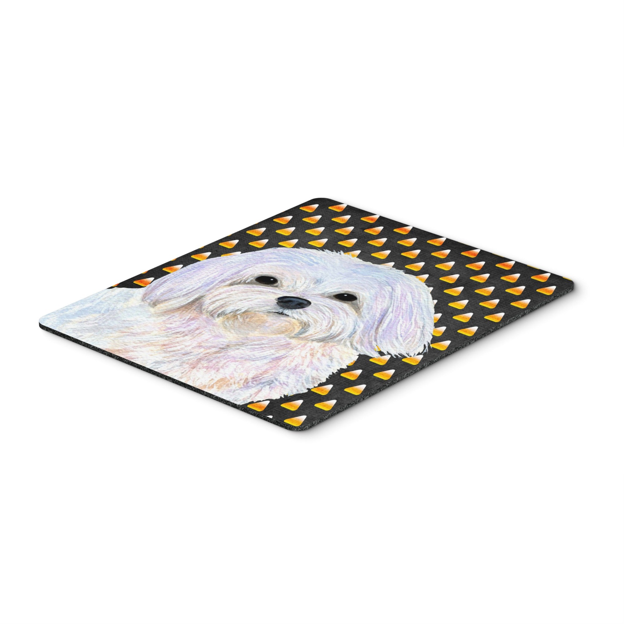 Caroline'S Treasures Mouse/Hot Pad/Trivet, Maltese Candy Corn Halloween Portrait (Ss4275Mp)