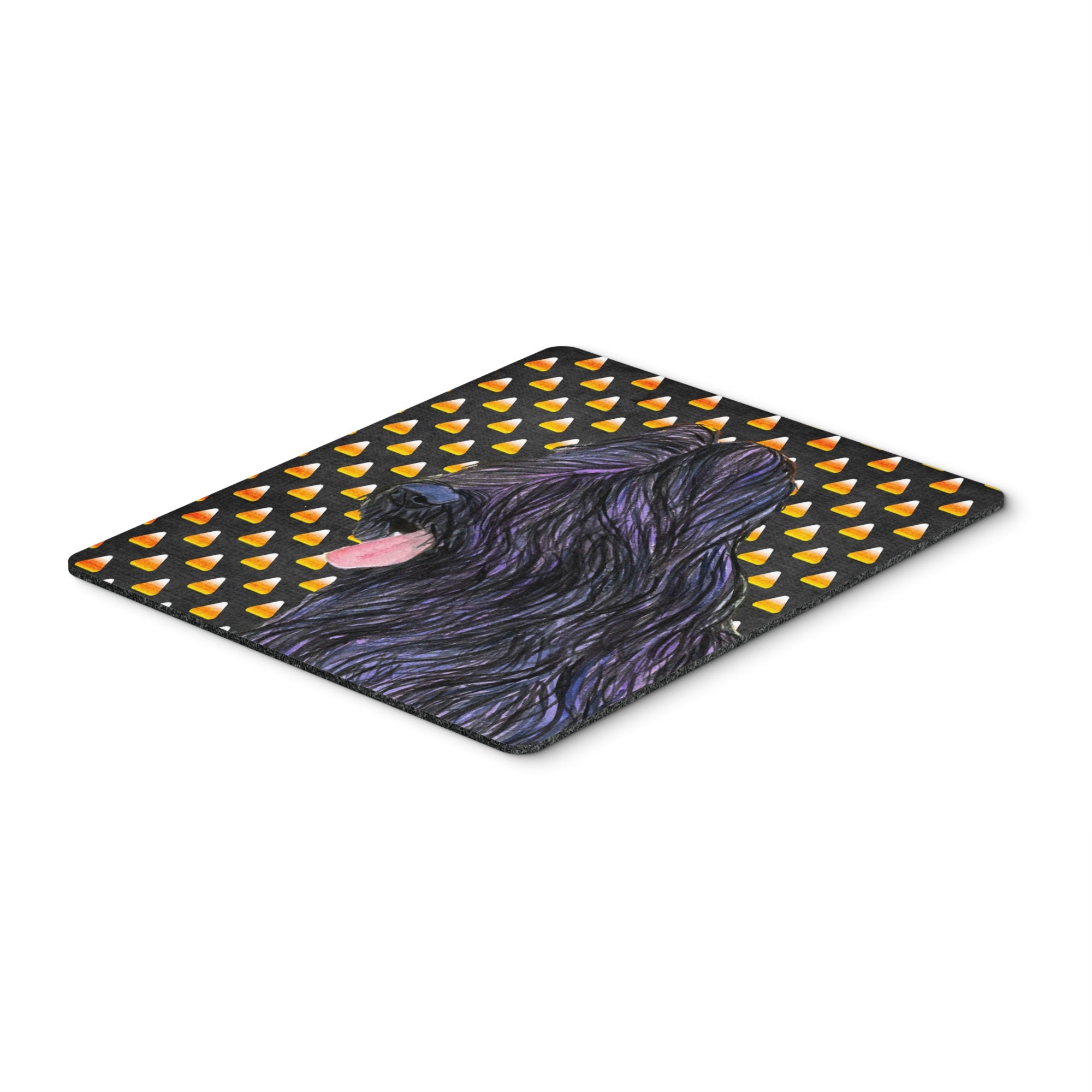Caroline'S Treasures Mouse/Hot Pad/Trivet, Briard Candy Corn Halloween Portrait (Ss4283Mp)