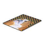 Caroline'S Treasures Mouse/Hot Pad/Trivet, Bulldog English Candy Corn Halloween Portrait (Ss4285Mp)