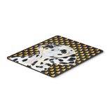 Caroline'S Treasures Mouse/Hot Pad/Trivet, Dalmatian Candy Corn Halloween Portrait (Ss4286Mp)