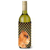 Brussels Griffon Halloween Portrait Wine Bottle Beverage Insulator Beverage Insulator Hugger Ss4287Literk