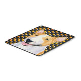 Caroline'S Treasures Mouse/Hot Pad/Trivet, Bull Terrier Candy Corn Halloween Portrait (Ss4289Mp)