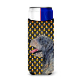Irish Wolfhound Candy Corn Halloween Portrait Ultra Beverage Insulators For Slim Cans Ss4299Muk