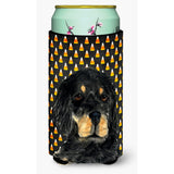 Gordon Setter Candy Corn Halloween Portrait Tall Boy Beverage Insulator Beverage Insulator Hugger