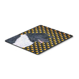 Caroline'S Treasures Akita Candy Corn Halloween Portrait Mouse Pad/Hot Pad/Trivet (Ss4314Mp)