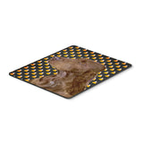 Caroline'S Treasures Field Spaniel Candy Corn Halloween Portrait Mouse Pad/Hot Pad/Trivet (Ss4318Mp)