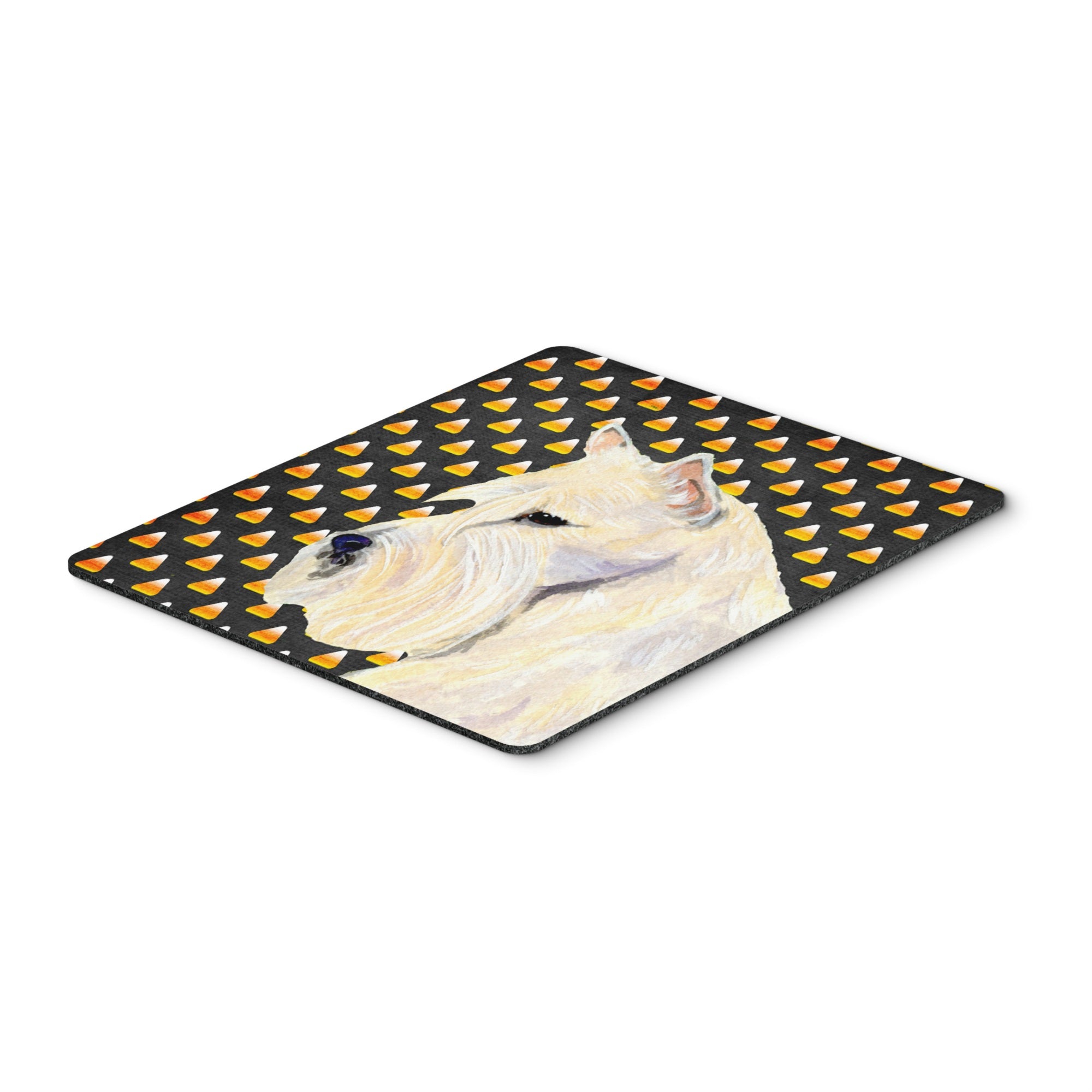 Caroline'S Treasures Scottish Terrier Wheaten Candy Corn Halloween Mouse Pad/Hot Pad/Trivet (Ss4323Mp)