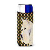 Scottish Terrier Wheaten Candy Corn Halloween Portrait Ultra Beverage Insulators For Slim Cans Ss4323Muk