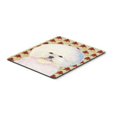 Caroline'S Treasures Bichon Frise Fall Leaves Portrait Mouse Pad/Hot Pad/Trivet (Ss4330Mp)