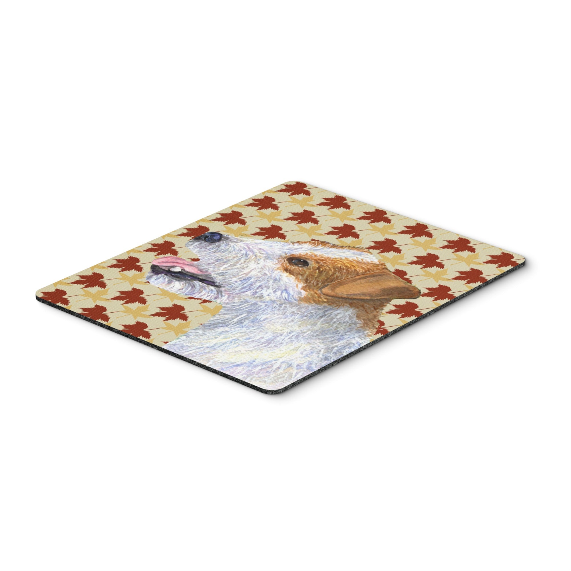 Caroline'S Treasures Mouse/Hot Pad/Trivet, Jack Russell Terrier Fall Leaves Portrait (Ss4352Mp)