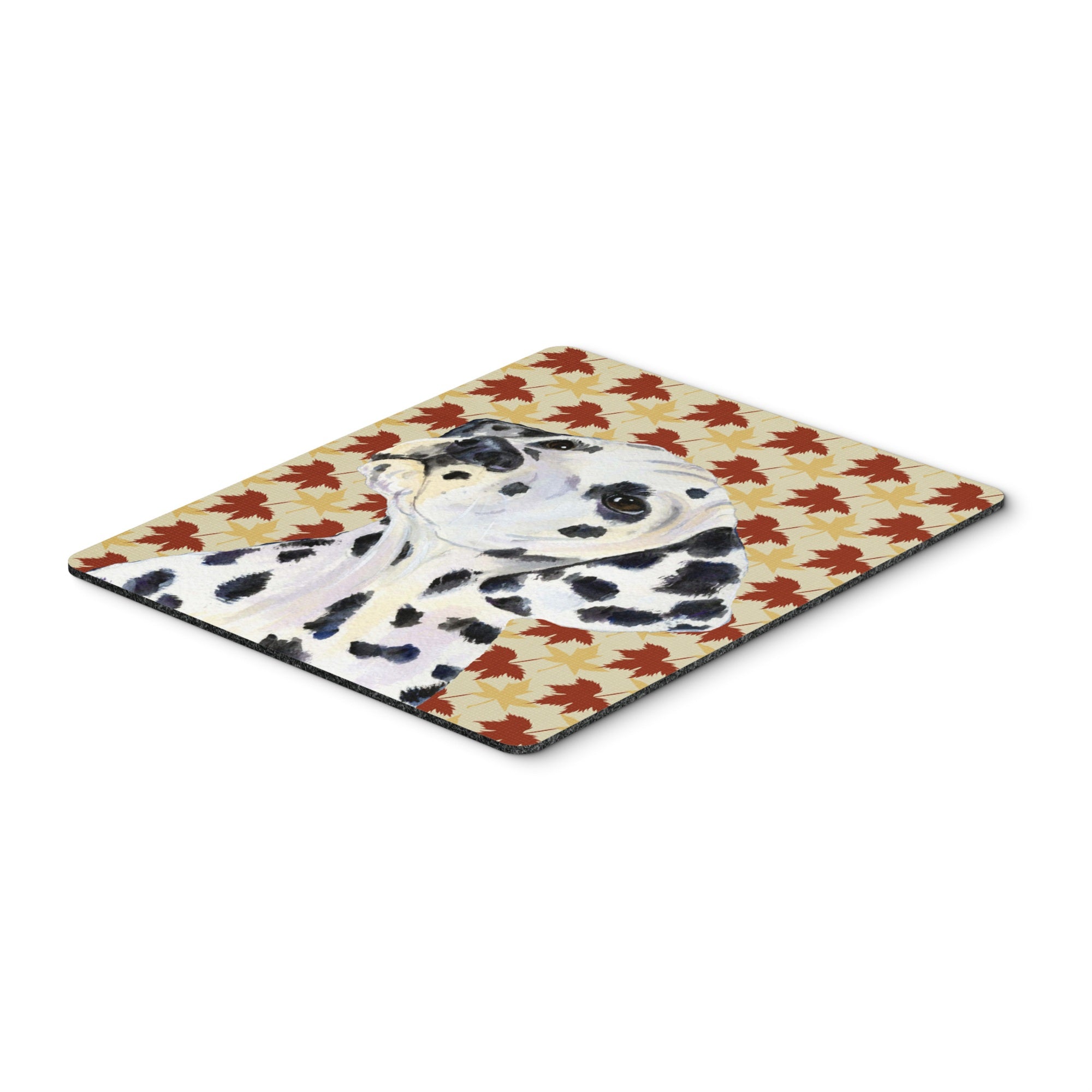 Caroline'S Treasures Mouse/Hot Pad/Trivet, Dalmatian Fall Leaves Portrait (Ss4364Mp)