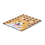 Caroline'S Treasures Mouse/Hot Pad/Trivet, Corgi Fall Leaves Portrait (Ss4370Mp)