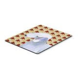 Caroline'S Treasures Mouse/Hot Pad/Trivet, Bedlington Terrier Fall Leaves Portrait (Ss4373Mp)