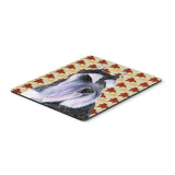Caroline'S Treasures Mouse/Hot Pad/Trivet, Schnauzer Fall Leaves Portrait (Ss4379Mp)