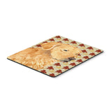 Caroline'S Treasures Mouse/Hot Pad/Trivet, Golden Retriever Fall Leaves Portrait (Ss4380Mp)