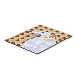 Caroline'S Treasures Mouse/Hot Pad/Trivet, Borzoi Fall Leaves Portrait (Ss4381Mp)