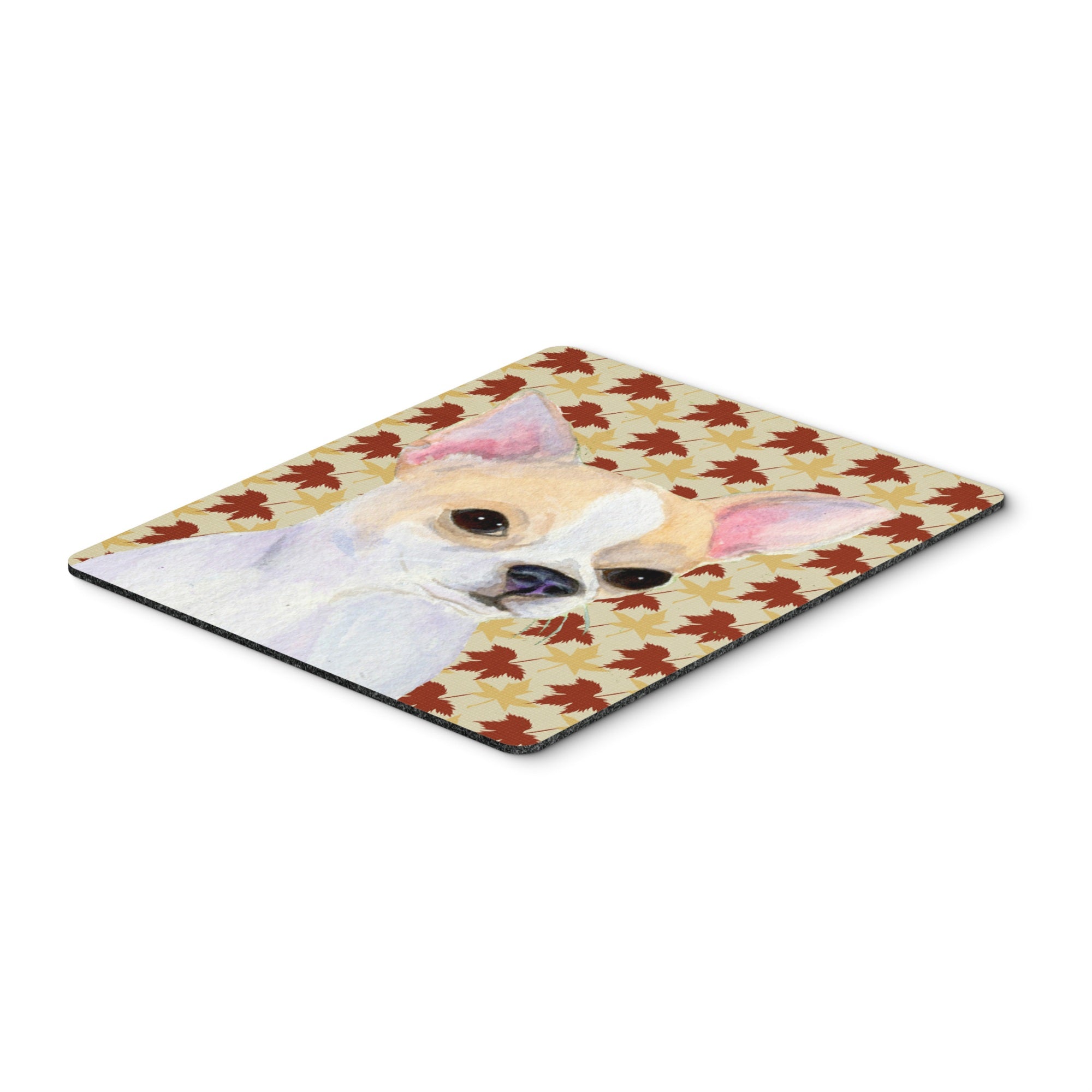 Caroline'S Treasures Mouse/Hot Pad/Trivet, Chihuahua Fall Leaves Portrait (Ss4382Mp)