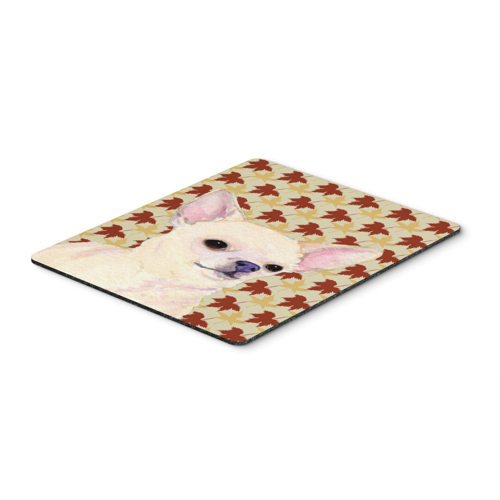 Caroline'S Treasures Mouse/Hot Pad/Trivet, Chihuahua Fall Leaves Portrait (Ss4384Mp)
