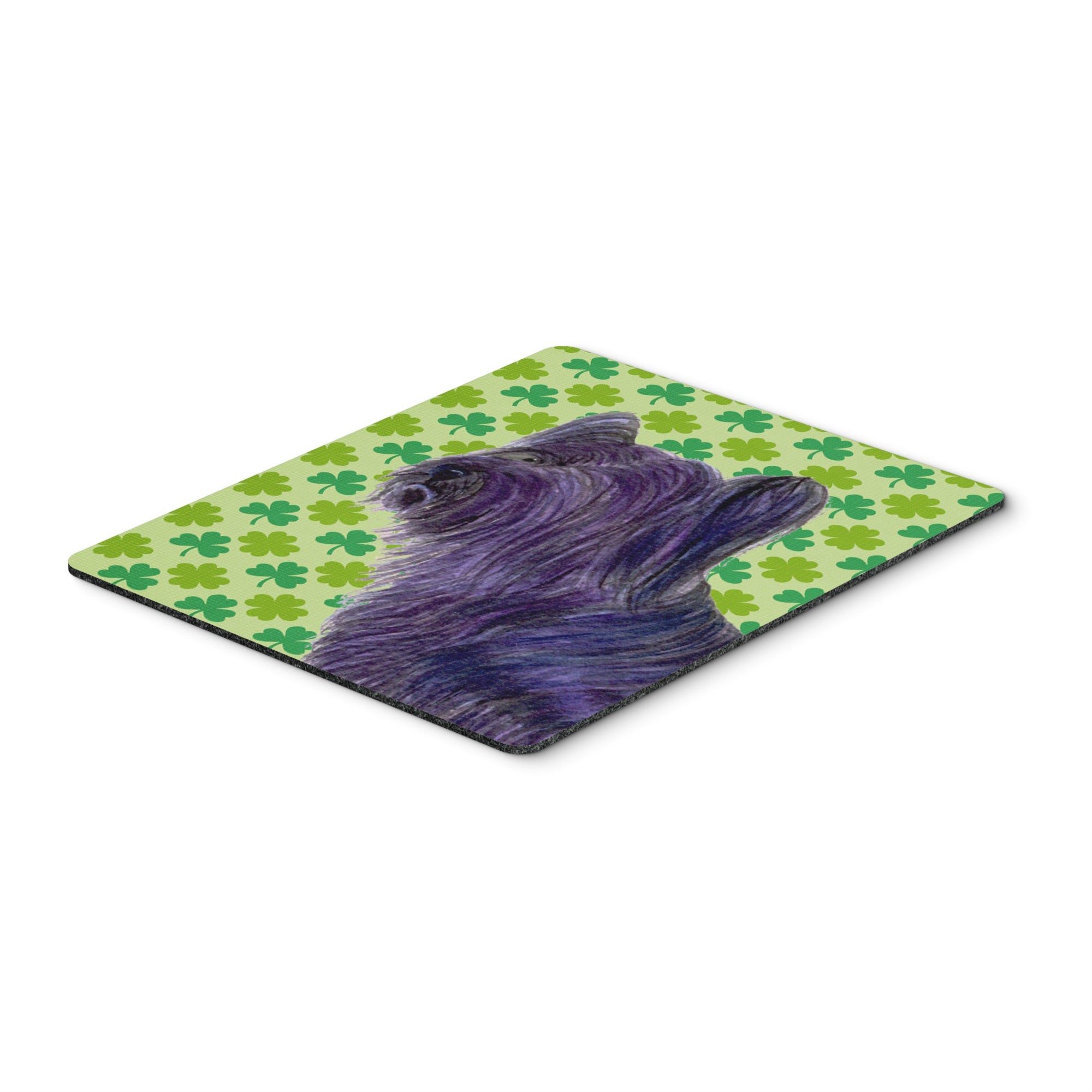 Caroline'S Treasures Mouse/Hot Pad/Trivet, Skye Terrier St. Patrick'S Day Shamrock Portrait (Ss4394Mp)