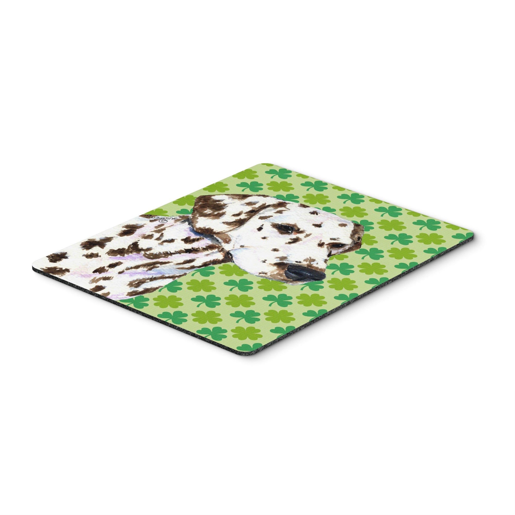 Caroline'S Treasures Mouse/Hot Pad/Trivet, Dalmatian St. Patrick'S Day Shamrock Portrait (Ss4400Mp)