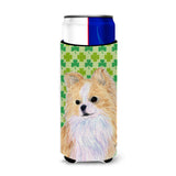 Chihuahua St. Patrick'S Day Shamrock Portrait Ultra Beverage Insulators For Slim Cans Ss4404Muk