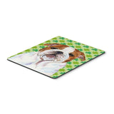 Caroline'S Treasures Mouse/Hot Pad/Trivet, Bulldog English St. Patrick'S Day Shamrock (Ss4415Mp)