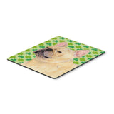 Caroline'S Treasures Mouse/Hot Pad/Trivet, French Bulldog St. Patrick'S Day Shamrock Portrait (Ss4416Mp)