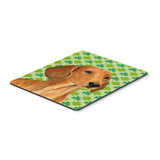 Caroline'S Treasures Mouse/Hot Pad/Trivet, Dachshund St. Patrick'S Day Shamrock Portrait (Ss4418Mp)