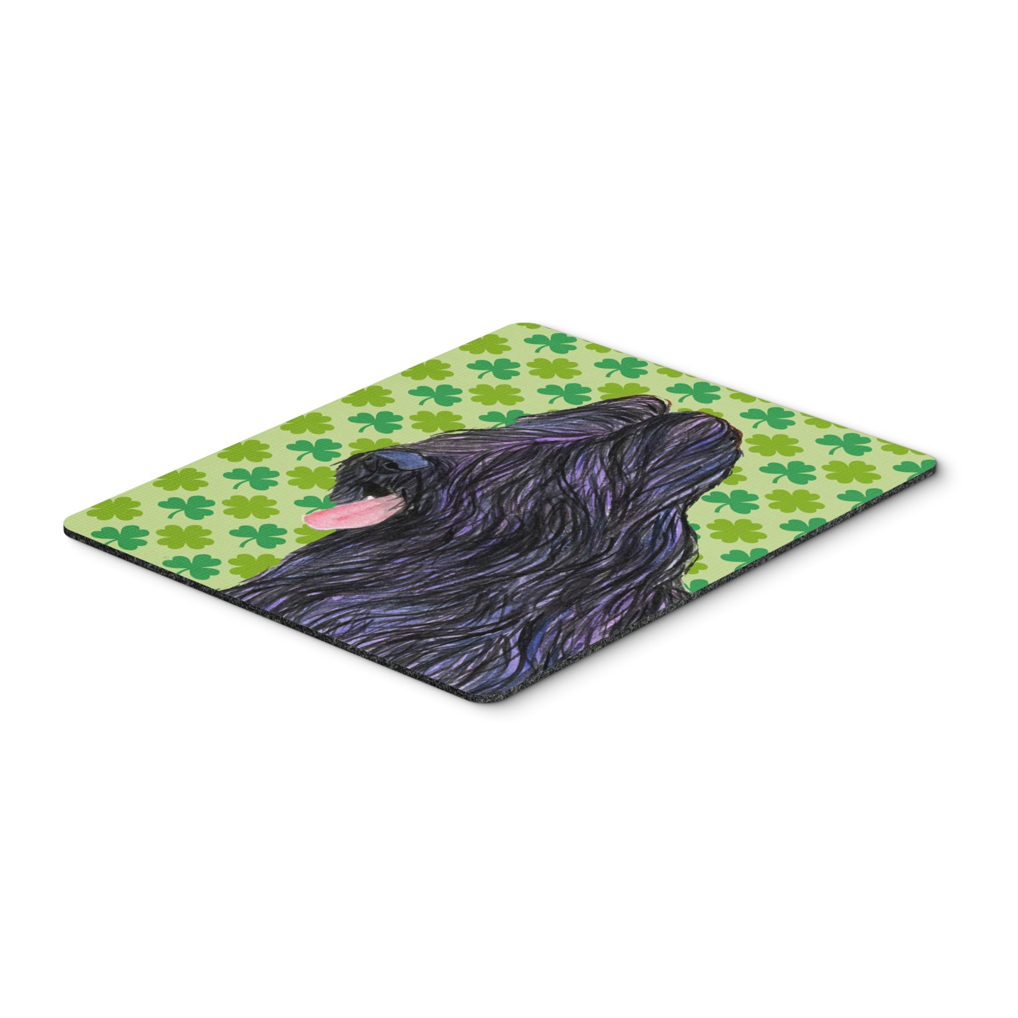 Caroline'S Treasures Mouse/Hot Pad/Trivet, Briard St. Patrick'S Day Shamrock Portrait (Ss4420Mp)