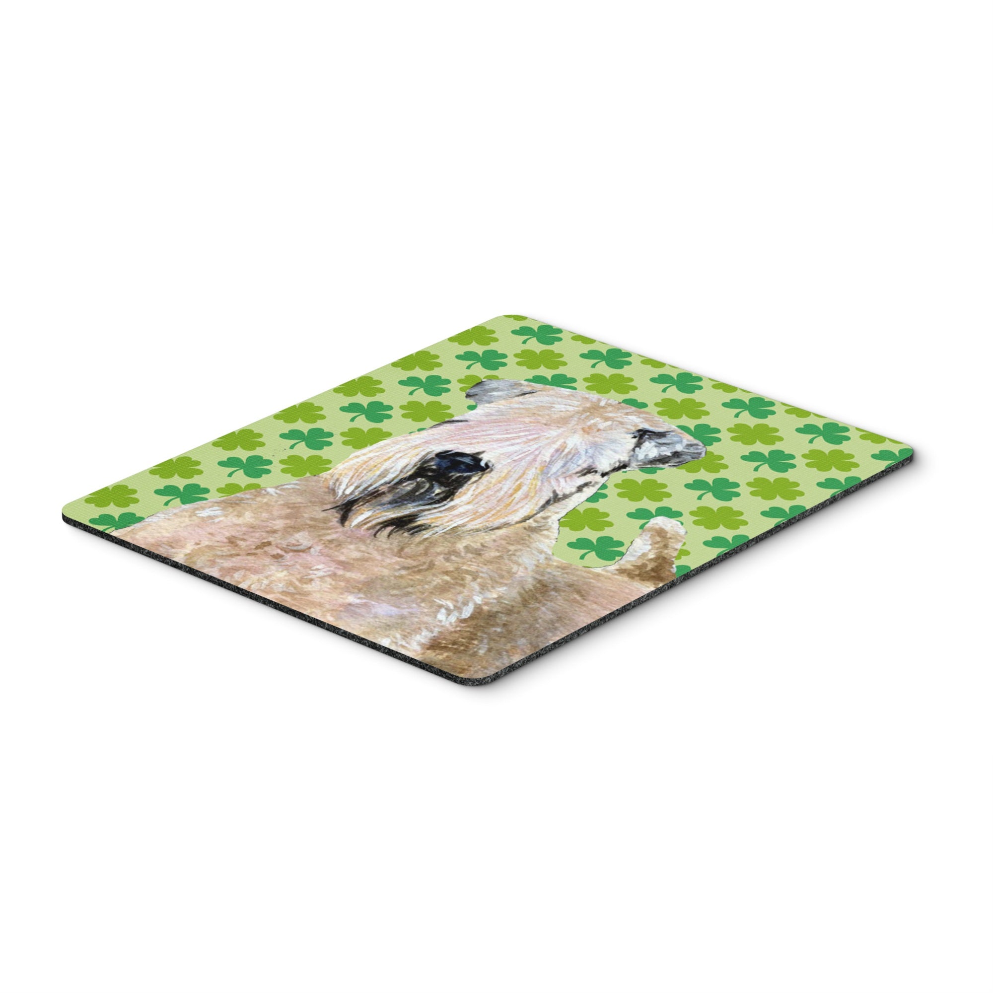 Caroline'S Treasures Mouse/Hot Pad/Trivet, Wheaten Terrier Soft Coated Shamrock (Ss4424Mp)