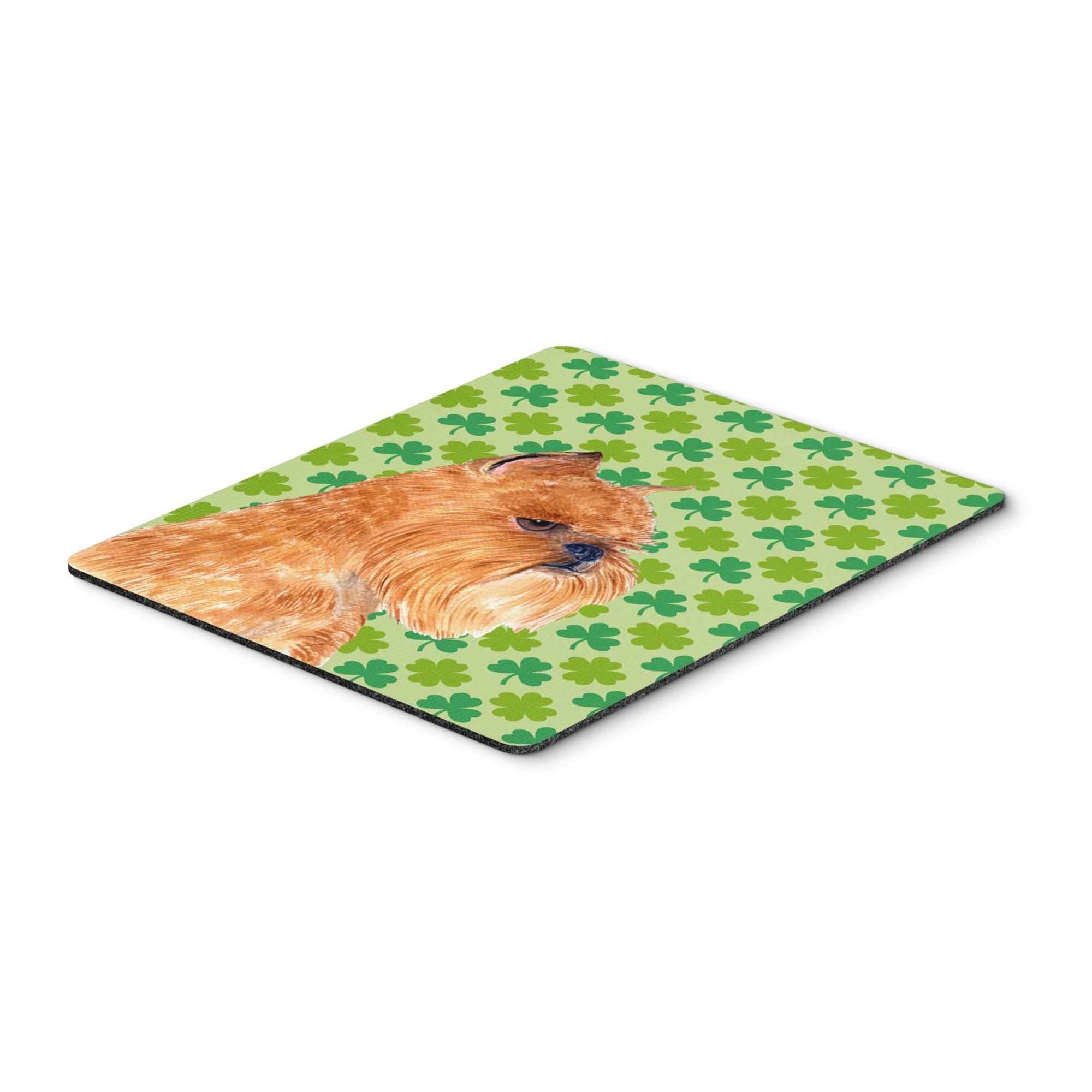 Caroline'S Treasures Mouse/Hot Pad/Trivet, Brussels Griffon St. Patrick'S Day Shamrock (Ss4425Mp)