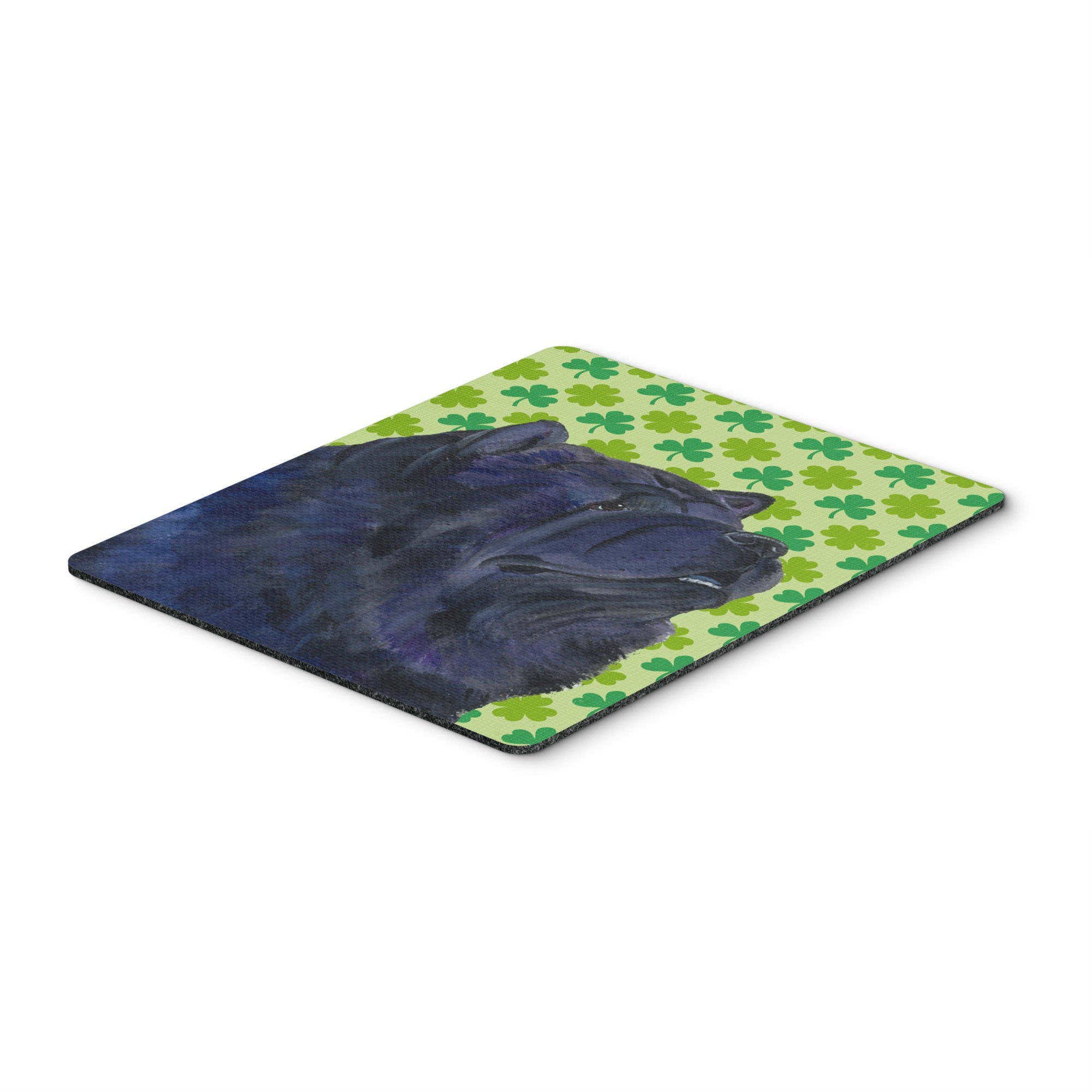 Caroline'S Treasures Mouse/Hot Pad/Trivet, Chow Chow St. Patrick'S Day Shamrock Portrait (Ss4432Mp)