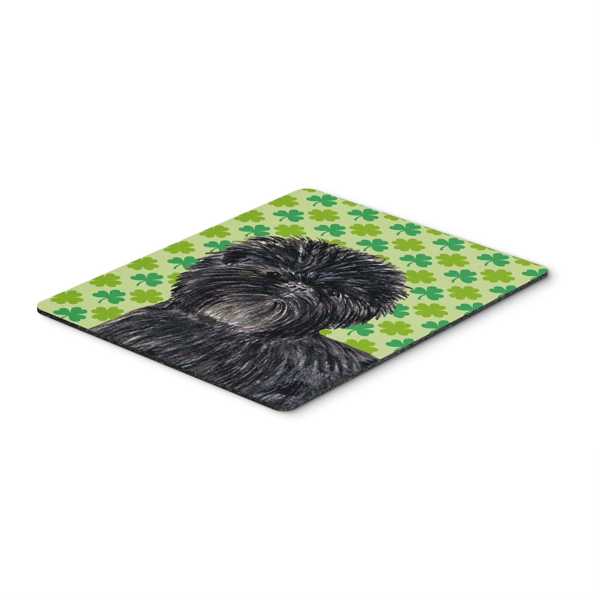 Caroline'S Treasures Mouse/Hot Pad/Trivet, Affenpinscher St. Patrick'S Day Shamrock Portrait (Ss4442Mp)