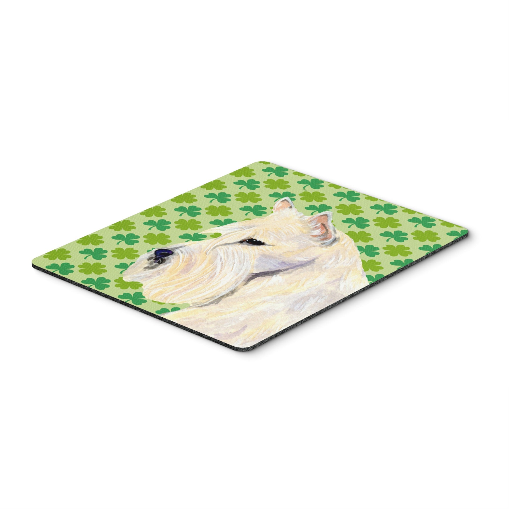 Caroline'S Treasures Mouse/Hot Pad/Trivet, Scottish Terrier St. Patrick'S Day Shamrock (Ss4461Mp)