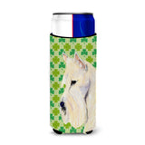 Scottish Terrier St. Patrick'S Day Shamrock Portrait Ultra Beverage Insulators For Slim Cans Ss4461Muk