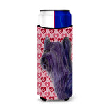 Skye Terrier Hearts Love And Valentine'S Day Portrait Ultra Beverage Insulators For Slim Cans Ss4463Muk