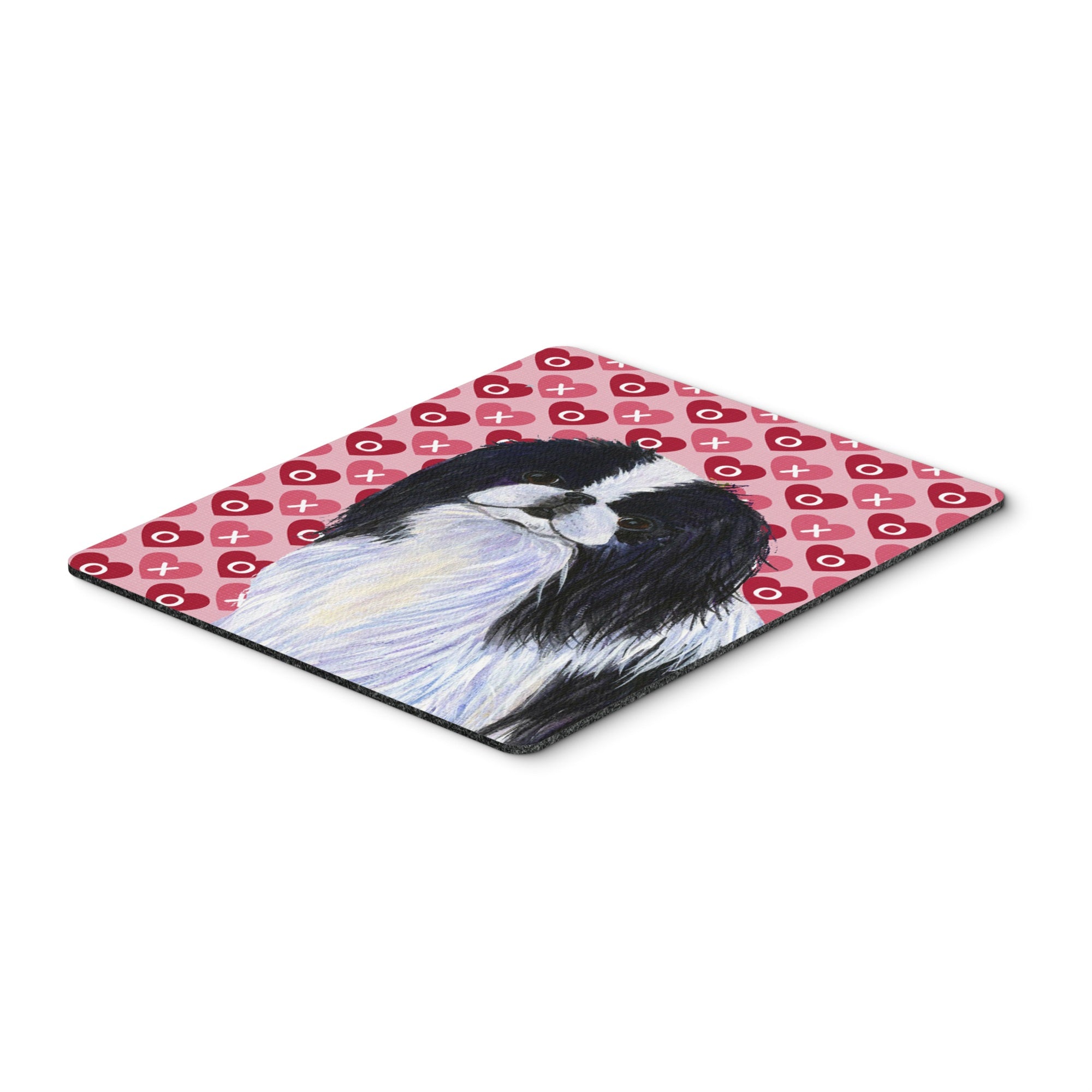 Caroline'S Treasures Mouse/Hot Pad/Trivet, Japanese Chin Hearts Love & Valentine'S Day (Ss4467Mp)