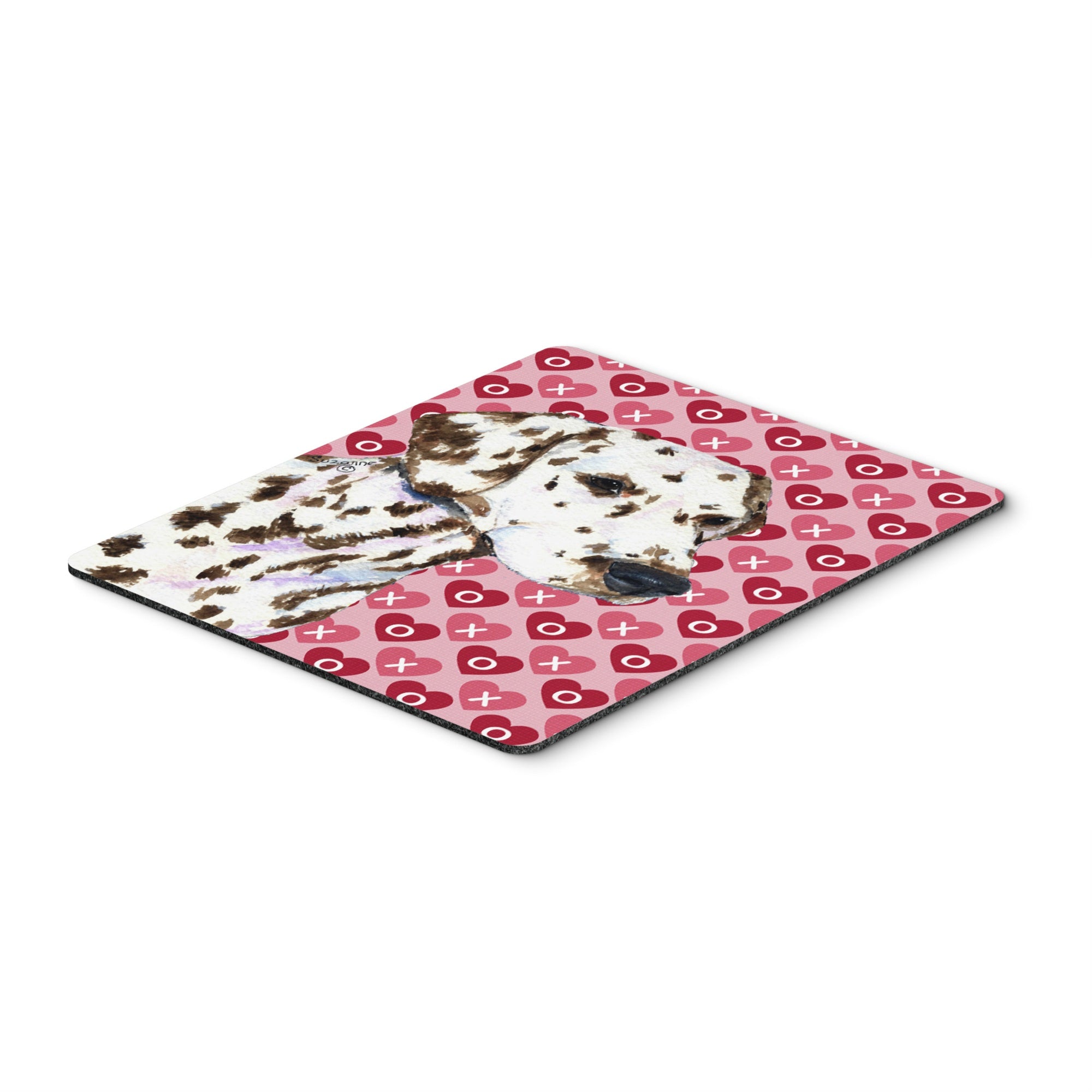 Caroline'S Treasures Mouse/Hot Pad/Trivet, Dalmatian Hearts Love & Valentine'S Day Portrait (Ss4469Mp)