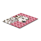 Caroline'S Treasures Mouse/Hot Pad/Trivet, Dalmatian Hearts Love & Valentine'S Day Portrait (Ss4469Mp)