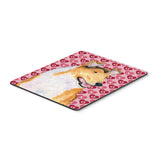 Caroline'S Treasures Mouse/Hot Pad/Trivet, Collie Smooth Hearts Love & Valentine'S Day (Ss4470Mp)