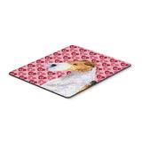 Caroline'S Treasures Mouse/Hot Pad/Trivet, Fox Terrier Hearts Love & Valentine'S Day (Ss4478Mp)