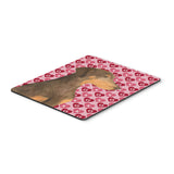 Caroline'S Treasures Mouse/Hot Pad/Trivet, Doberman Hearts Love & Valentine'S Day Portrait (Ss4479Mp)