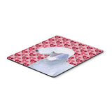 Caroline'S Treasures Mouse/Hot Pad/Trivet, Bedlington Terrier Hearts Love & Valentine'S Day (Ss4483Mp)