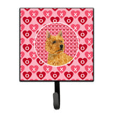 Caroline'S Treasures Norwich Terrier Leash Or Key Holder Hooks, Small, Multicolor