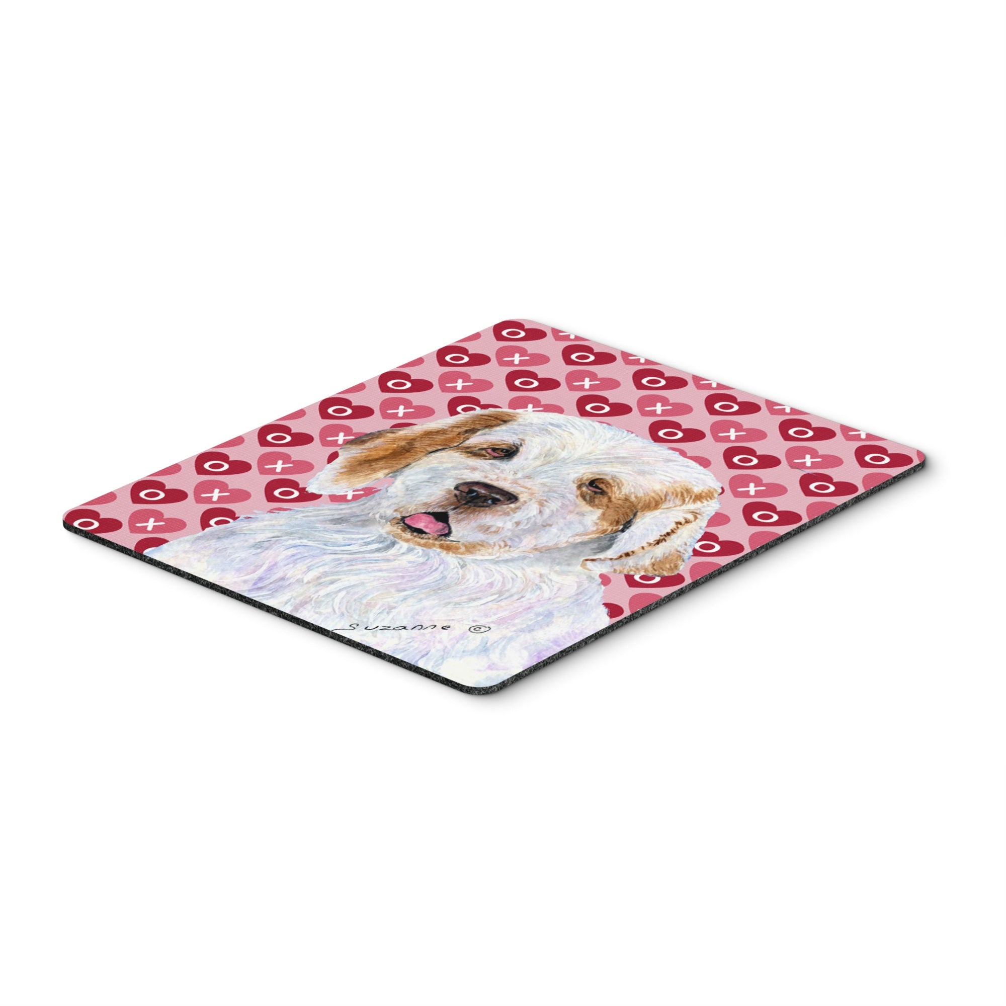 Caroline'S Treasures Mouse/Hot Pad/Trivet, Clumber Spaniel Hearts Love & Valentine'S Day (Ss4500Mp)