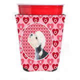 Dandie Dinmont Terrier Red Solo Cup Beverage Insulator Hugger