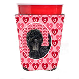 Affenpinscher Red Solo Cup Beverage Insulator Hugger